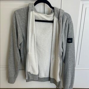 ALO Yoga Gray Utility Jacket